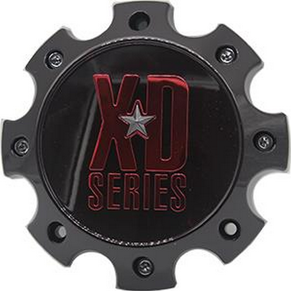 XDS CAP 8 LUG SG-BLACK W/ RED TINT CC | XD