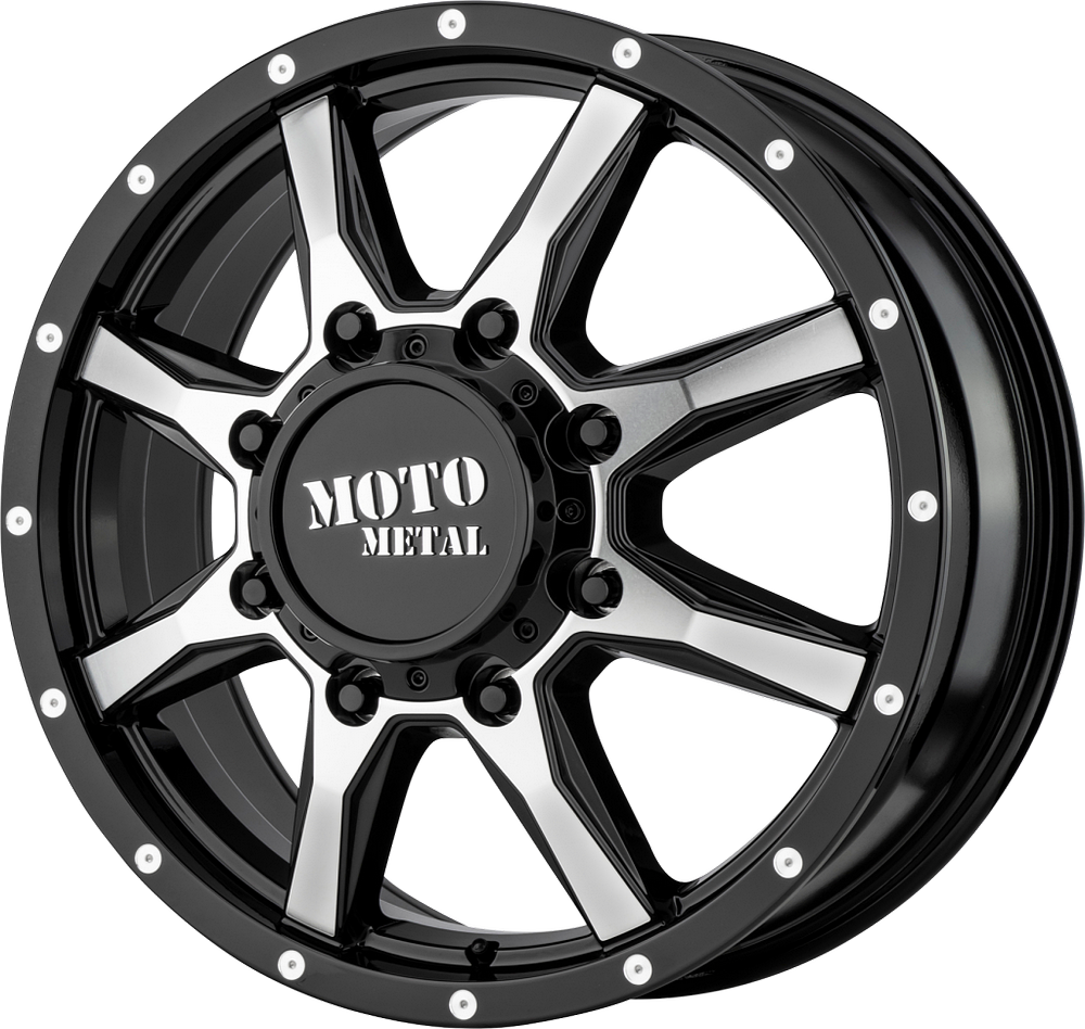 MOTO DUALLY FRONT CAP (SB/CH)- 8X200/210 | Moto Metal