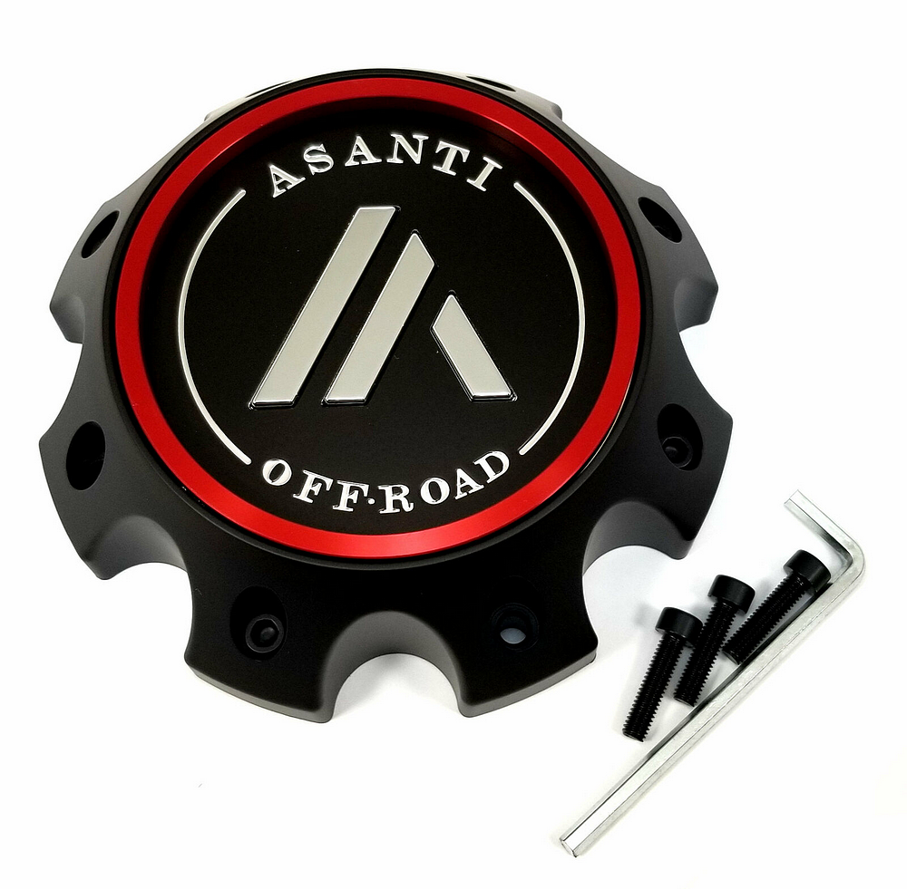 ASA OFR CAP 8X170 H52 - SATIN BLACK | Asanti Off Road