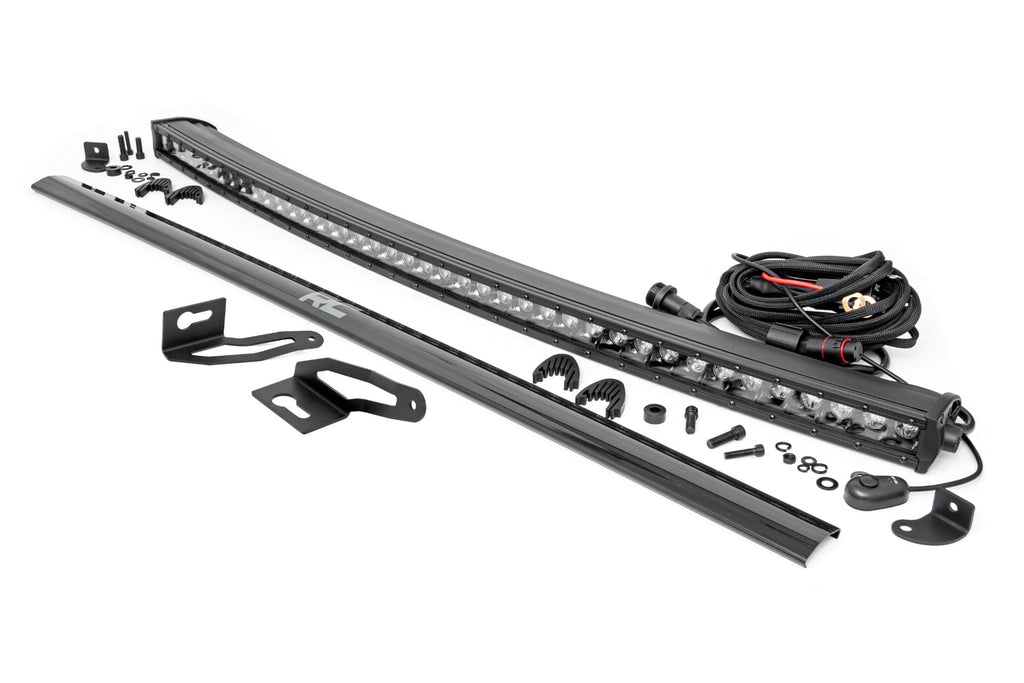 LED Light Kit | Roof Mount | 40" Black Single Row | Jeep Cherokee KL (14-23)