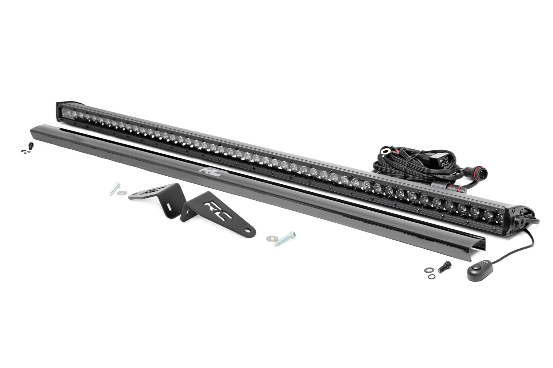 LED Light Kit | Rear Mount | 50" Black Pair | Polaris Ranger XP 1000