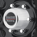 American Racing AR CAP 4.25'' LRG 5/6 LUG PUSH THRU G-BL