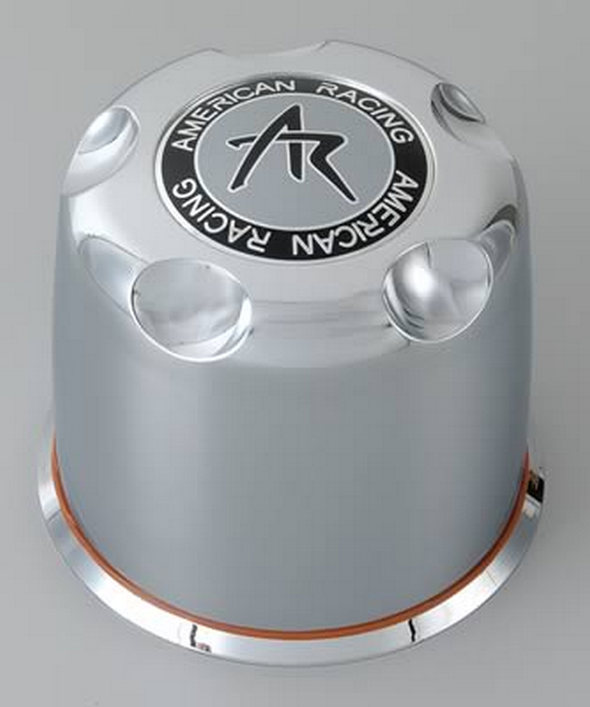 AR CAP 5.15'' SILVER PUSH THRU 5 SCALLOP | American Racing