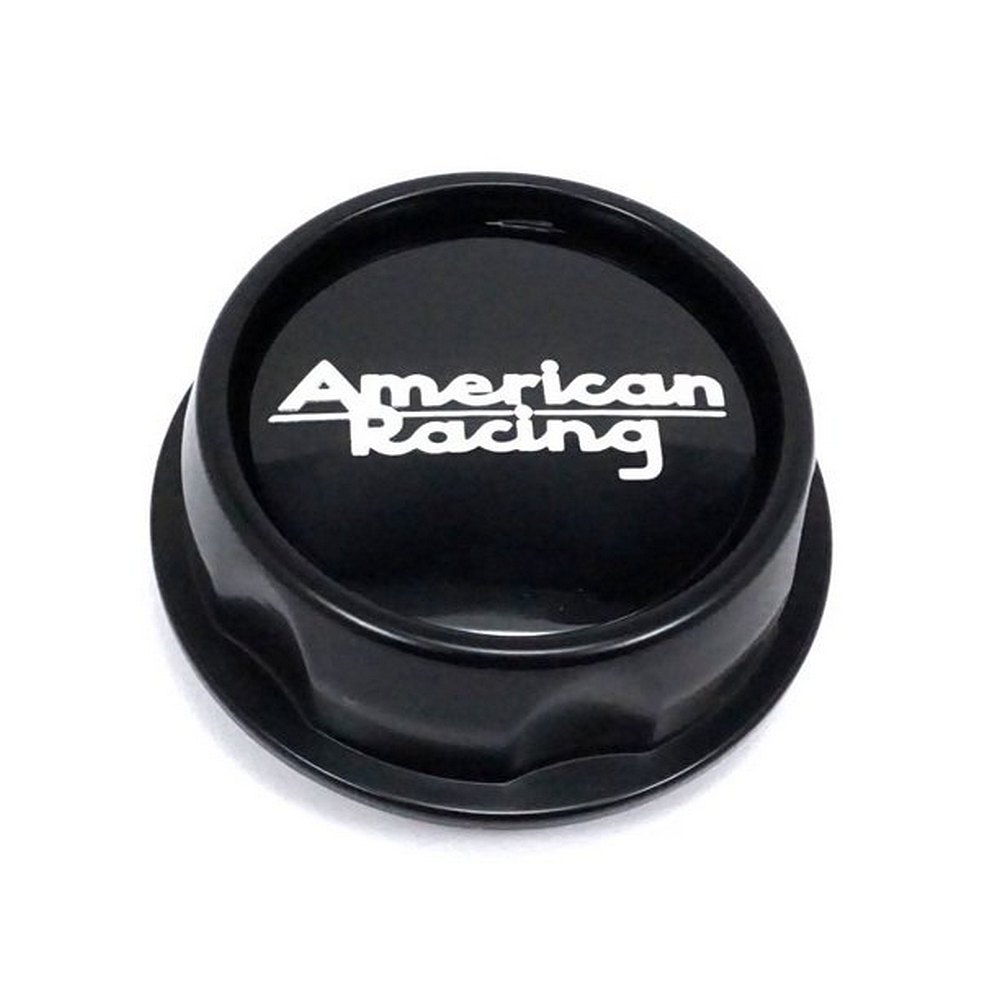 American Racing AR969 CAP PUSH THRU S-BLK MACH 130.81 CB