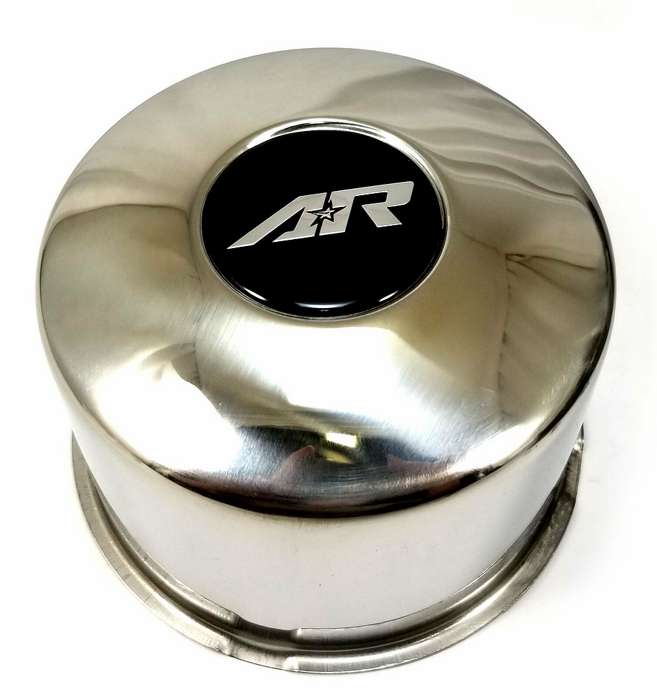 AR CAP 5.15'' STAINLESS SHORT NEW AR LOG | American Racing