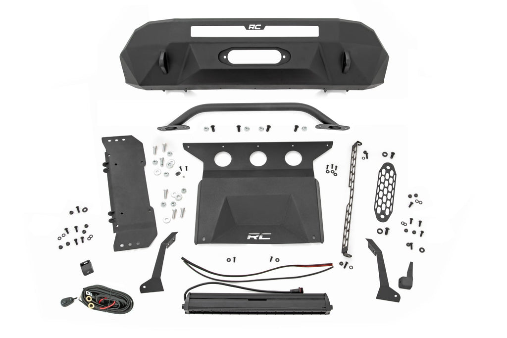 Front Bumper | Hybrid | 20" Blk LED | Toyota Tacoma 2WD/4WD (2016-2023)