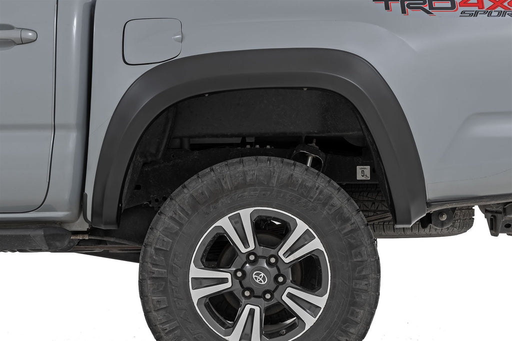 Sport Fender Flares | 202 Black Onyx | Toyota Tacoma 2WD/4WD (2016-2023)