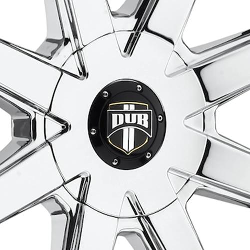 DUB PUSH CAP-POWDER CHROME | DUB 1PC