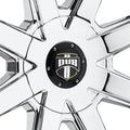 DUB 1PC DUB PUSH CAP-POWDER CHROME