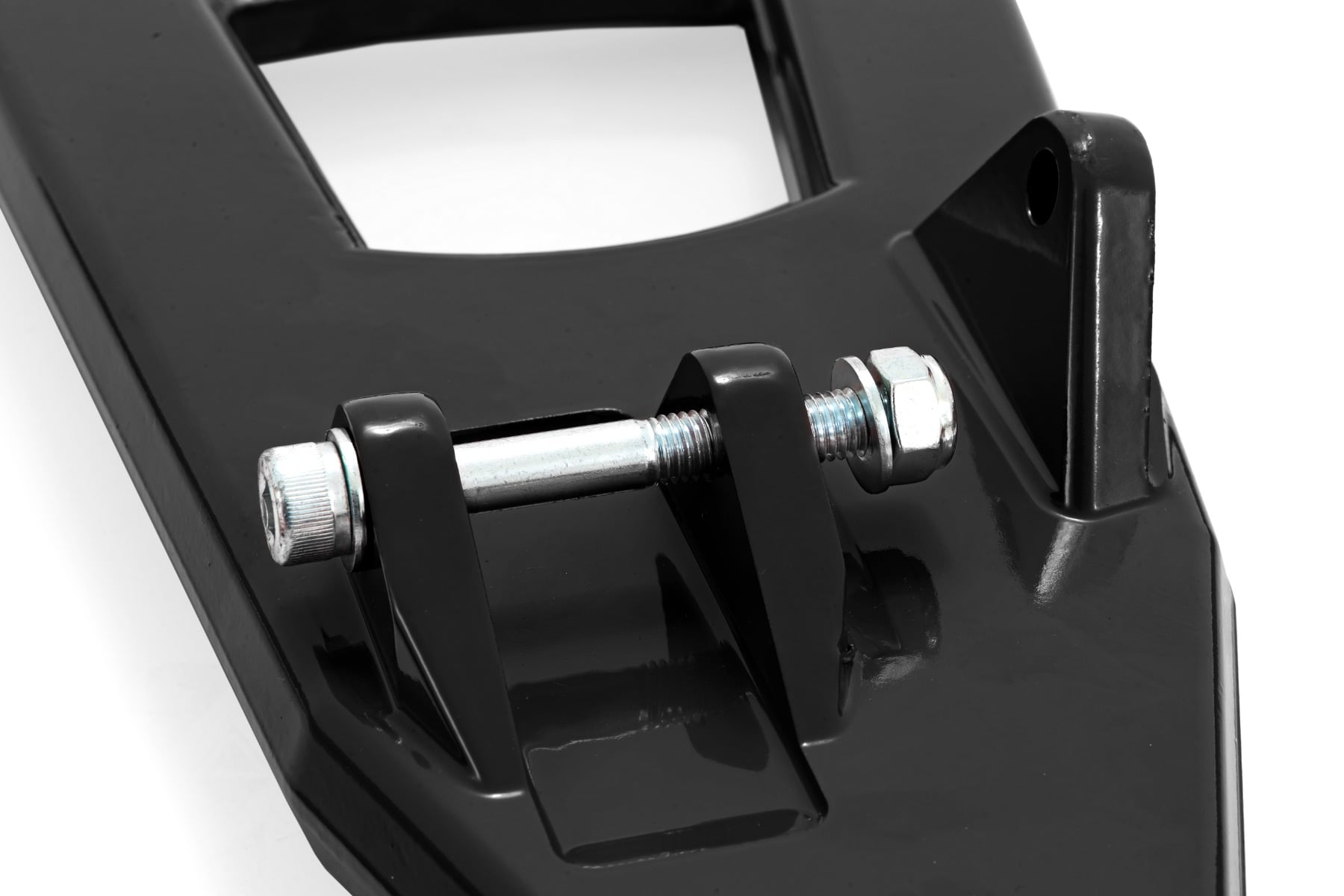 Black Forged Alum High Clearance 2" Fwd Offset Control Arms w/Ball Joints | Polaris Ranger 1000XP