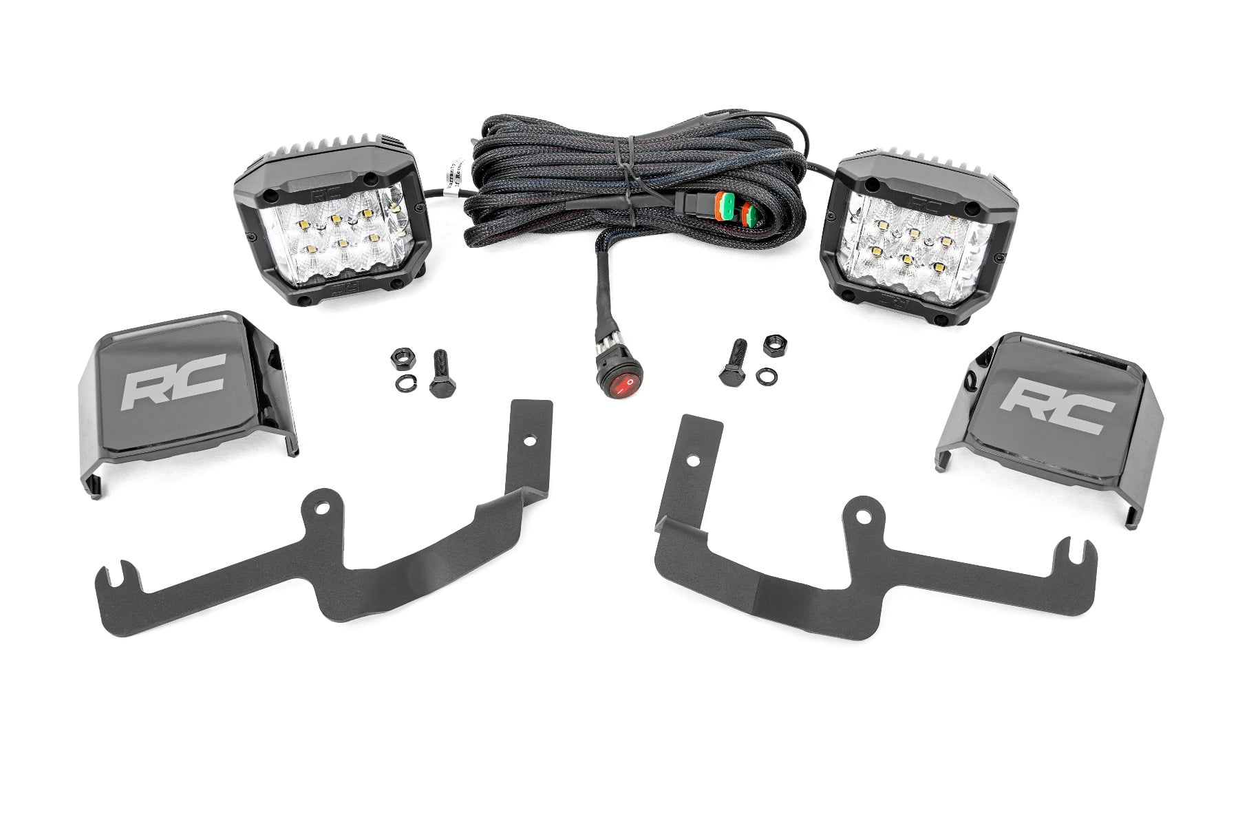 2025 Chevrolet Silverado Armored Trail Package - 3.5 Inch Lift Kit - LED Light Kit