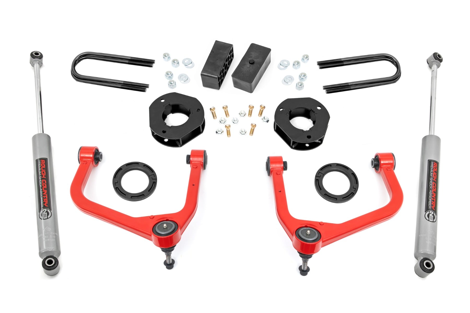 3.5 Inch Lift Kit | Mono Leaf Rear | GMC Sierra 1500 2WD/4WD (2025-2026)