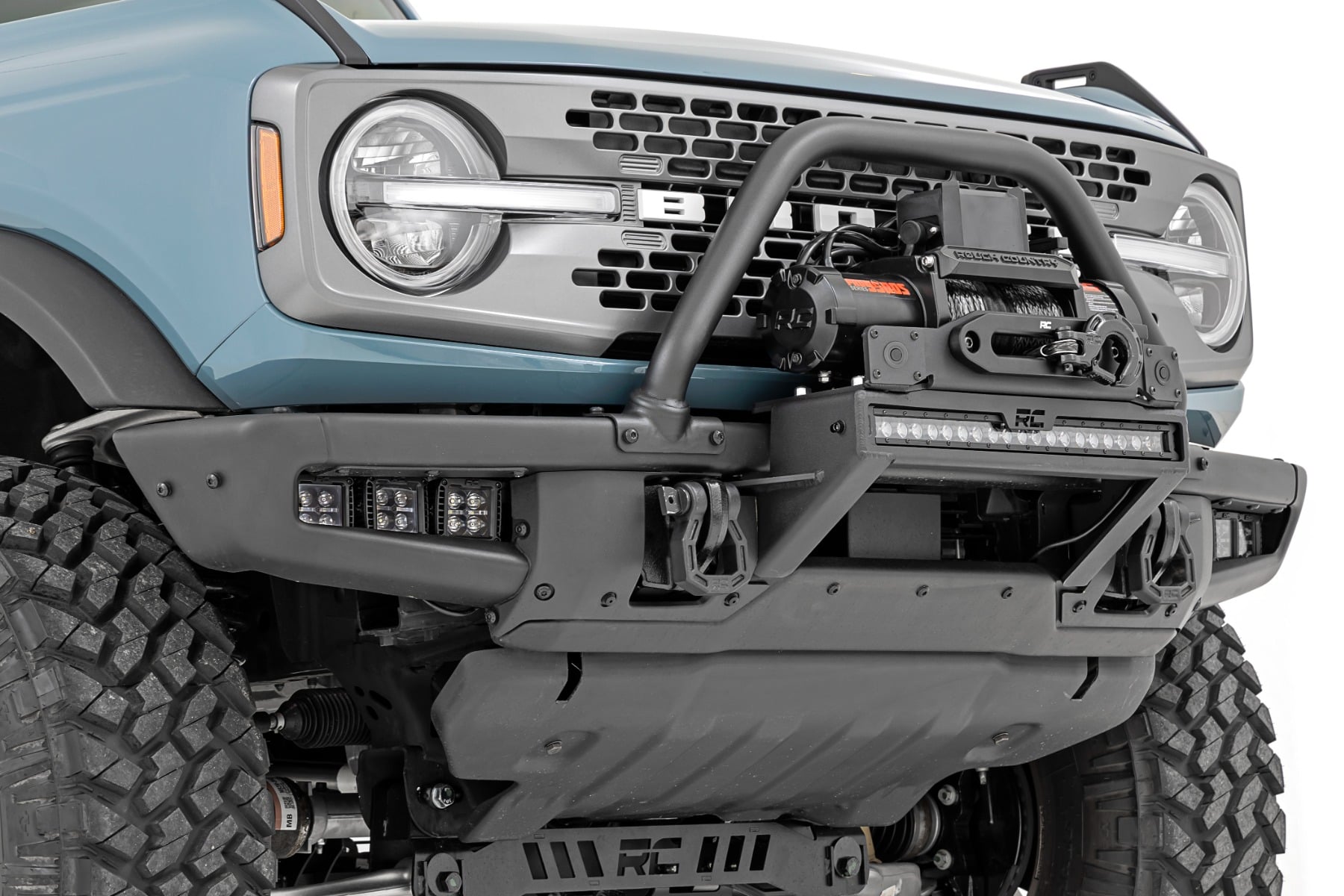High Winch Mount | All Models | 12000S | Ford Bronco 4WD (2021-2026)