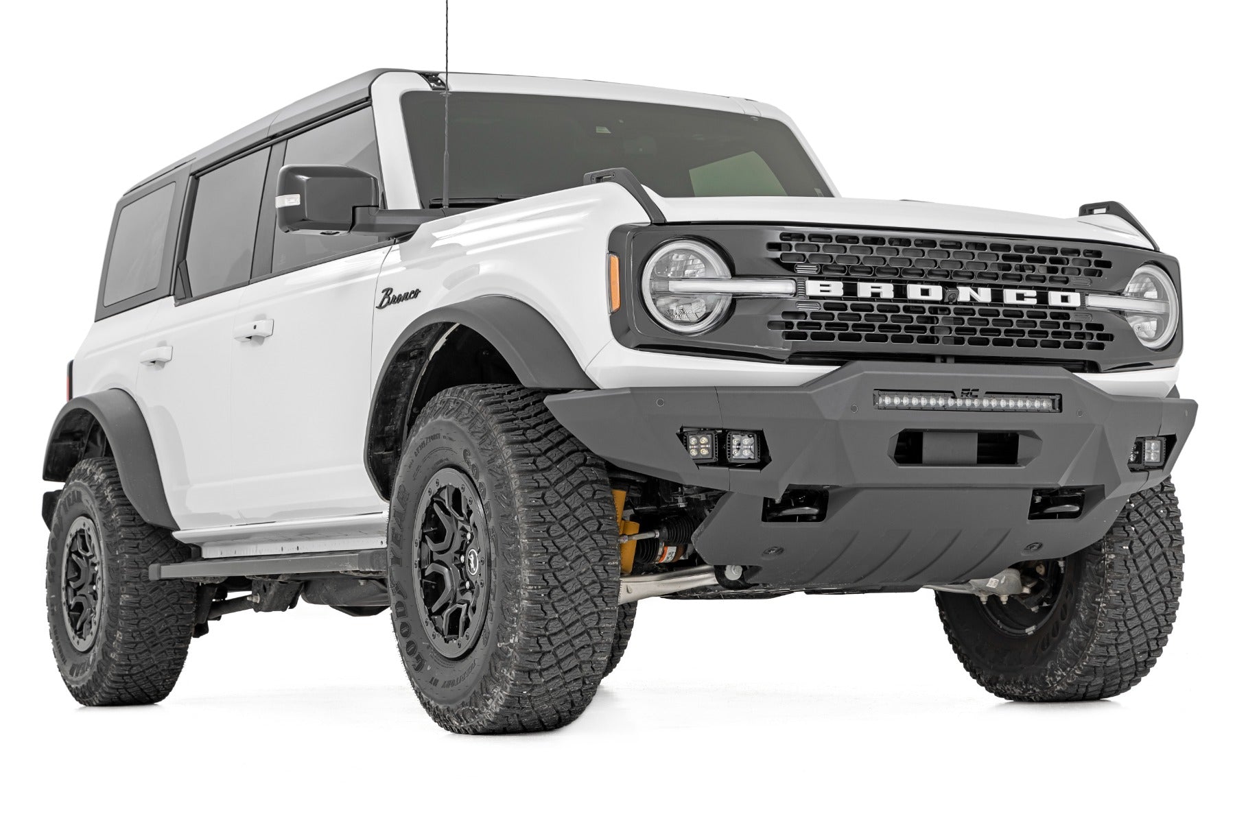 Front Bumper | Modular | Full Wings | Amber DRL | Ford Bronco (2 Door) (21-26)/Bronco (21-25)