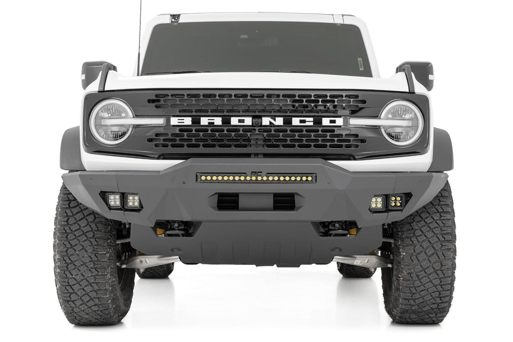 Front Bumper | Modular | Full Wings | DRL | Ford Bronco 4WD (2021-2026)