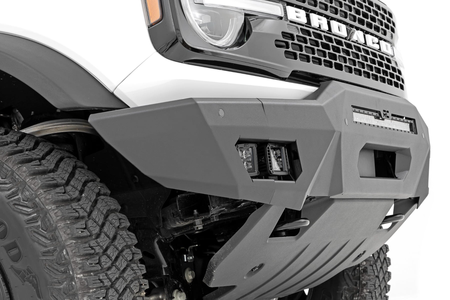 Front Bumper | Modular | Full Wings | Ford Bronco 4WD (2021-2026)