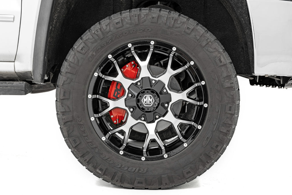 Caliper Covers | Front and Rear | Red | Chevy/GMC 2500HD/3500HD (20-26)