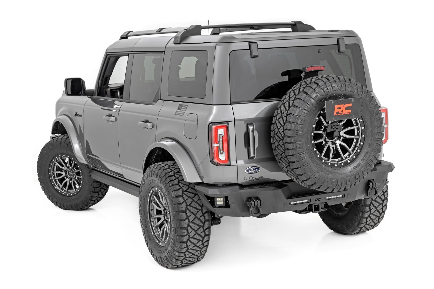 Rear Bumper | Black Series LED | Flood | Ford Bronco 4WD (2021-2026)