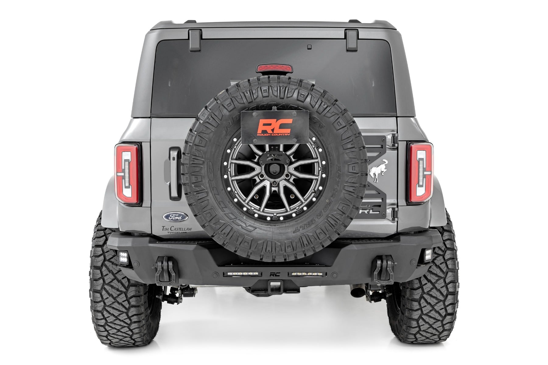 Rear Bumper | Black Series LED | Flood | Ford Bronco 4WD (2021-2026)