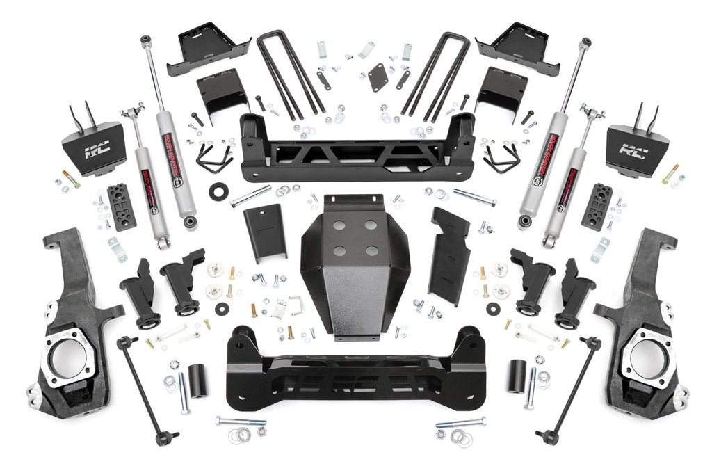 7 Inch Lift Kit | Torsion Drop | w/ Overloads | Chevy/GMC 2500HD/3500HD 2WD/4WD (20-26)