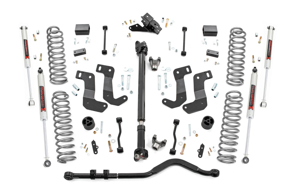 3.5 Inch Lift Kit | C/A Drop | FR D/S | M1 | Jeep Wrangler Unlimited Rubicon (18-23)