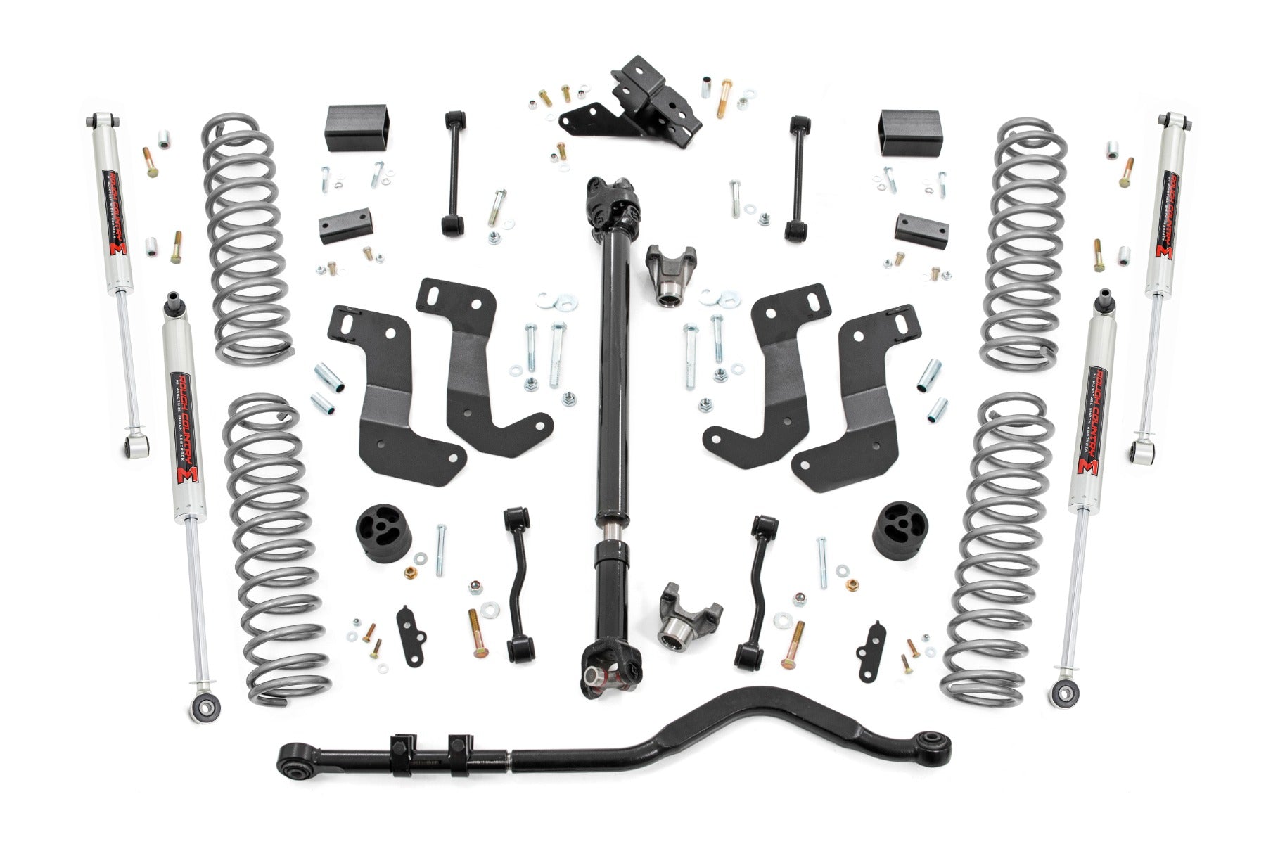 3.5 Inch lift Kit | C/A Drop | FR D/S | M1 | Jeep Wrangler Unlimited (24-26)
