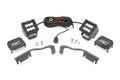 LED Light Kit | Ditch Mount | 2" Black Pair | Flood | Nissan Frontier (22-26)