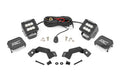 LED Light Kit | Ditch Mount | 2" Black Pair | Flood | Toyota Land Cruiser (24-26)