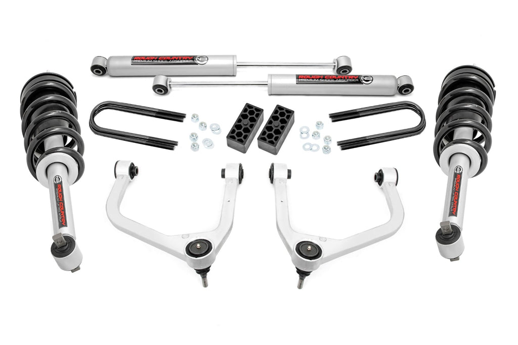3.5 Inch Lift Kit | N3 Struts | Chevy Silverado 1500 2WD/4WD (2025-2026)