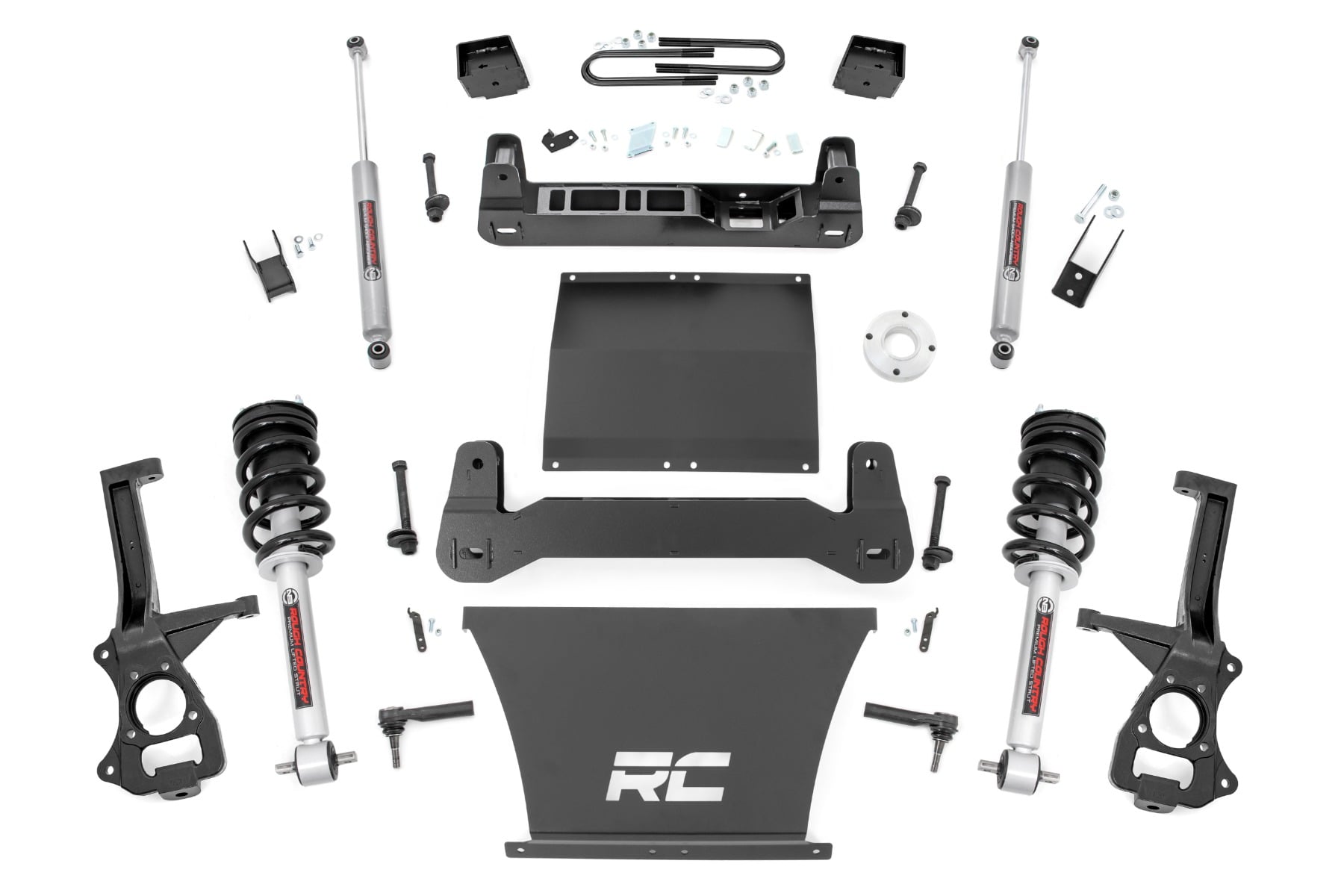 6 Inch Lift Kit | Mono Leaf Rear | N3 Struts | Chevy Silverado 1500 (25-26)