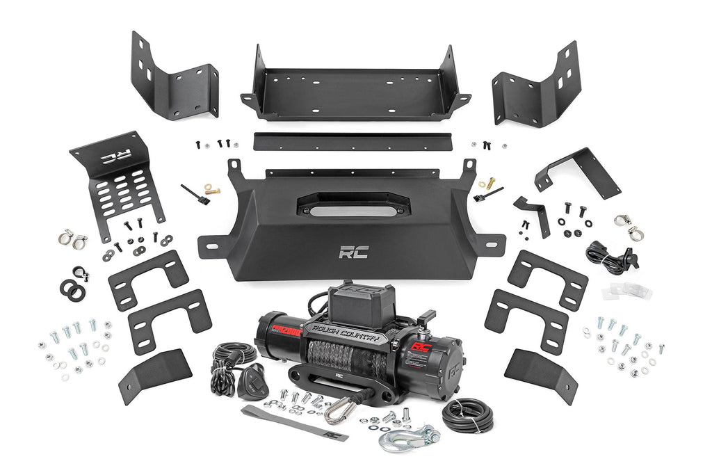 2022 Ford Bronco Ultimate Off-Road Build - M1R Resi Loaded Strut Li - Hidden Winch Mount