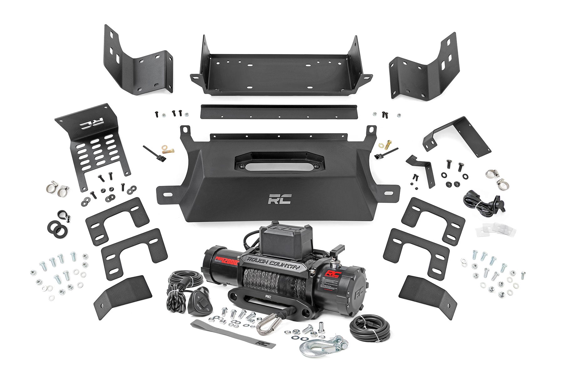 2022 Ford Bronco Ultimate Off-Road Build - M1R Resi Loaded Strut Li - Hidden Winch Mount