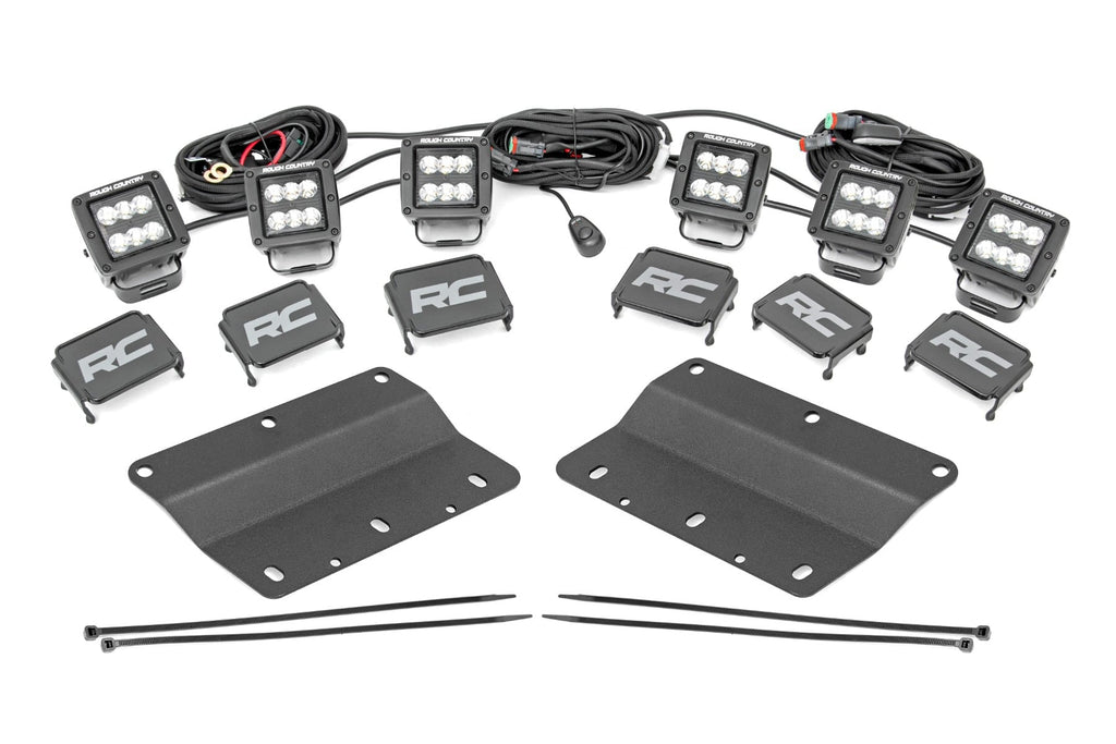 2022 Ford Bronco Street Stance - 2 Inch Lift Kit - LED Light Kit