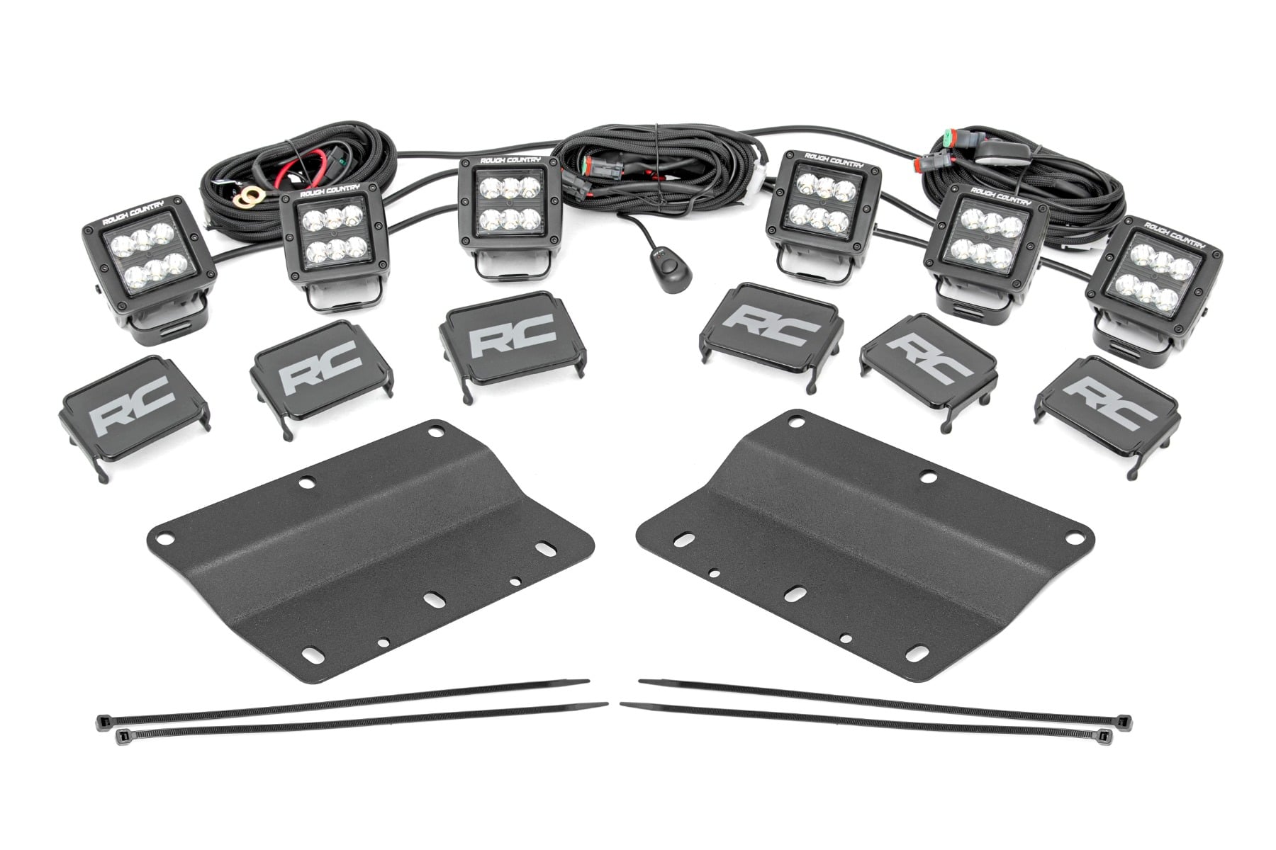 2022 Ford Bronco Street Stance - 2 Inch Lift Kit - LED Light Kit