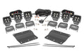 LED Light Kit | Fog Mount | Triple 2" Black Pair | Amber DRL | Ford Bronco (21-26)