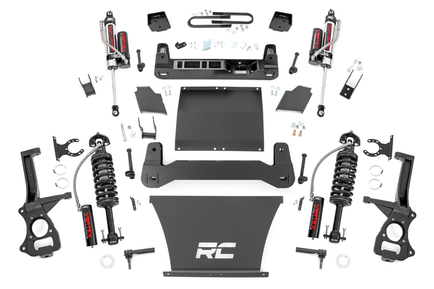 6 Inch Lift Kit | Mono Leaf Rear | Vertex | Chevy Silverado 1500 4WD (25-26)
