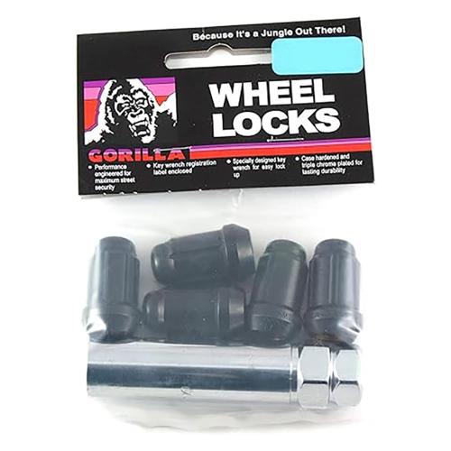 SD LOCK ACORN 1/2 BLK 5PK BAG | Gorilla Automotive