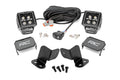 LED Light Kit | Rear Mount | 2" Black Pair | Amber DRL | Segway 570 F