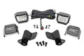 LED Light Kit | Rear Mount | 3" Chrome Pair | Wide Angle | Segway 570 F