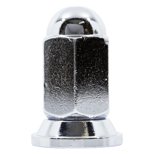 Gorilla Automotive DUALLIE FLANGE LUG 1 1/16" 9/16 CHR BULK