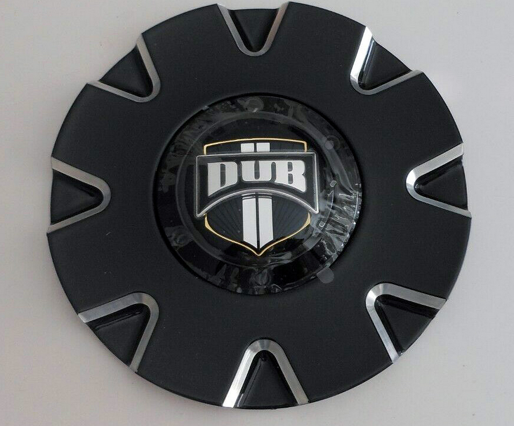 DUB 1PC DUB DIRECTA CAP-BLACK MILLED EDGE