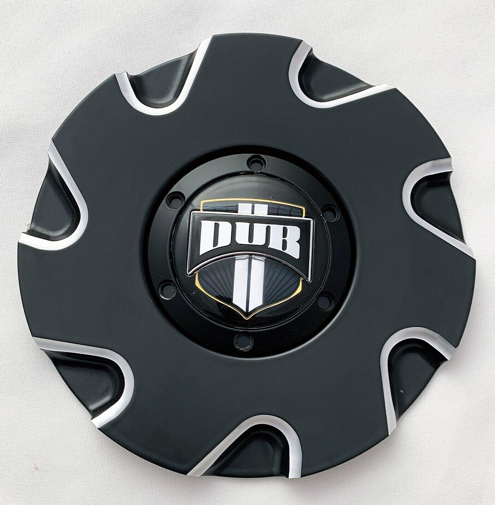 DUB 1PC DUB DIRECT CAP-BLACK MILLED