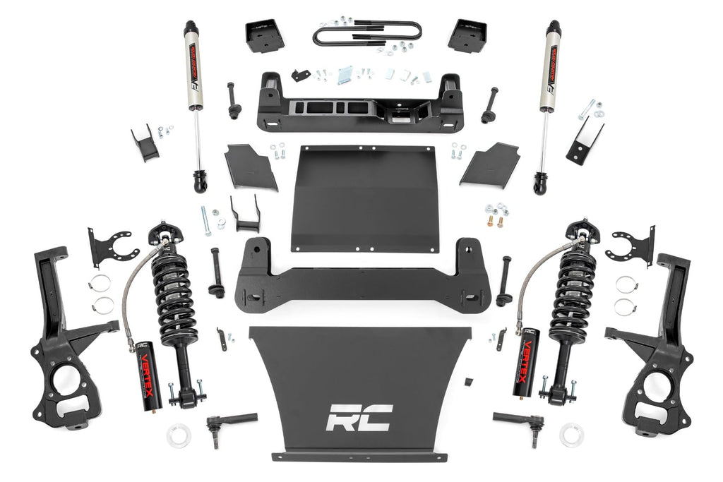 6 Inch Lift Kit | Mono Leaf Rear | Vertex/V2 | GMC Sierra 1500 2WD/4WD (19-24)