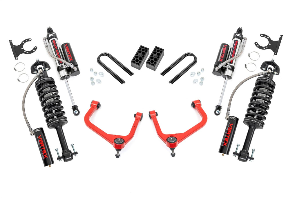 3.5 Inch Lift Kit | Vertex | Rear Mono Leaf | Chevy Silverado 1500 (22-24)