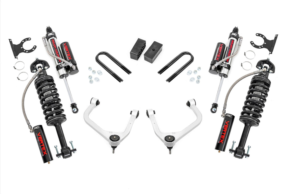3.5 Inch Lift Kit | Mono Leaf Rear | Vertex | GMC Sierra 1500 2WD/4WD (19-24)