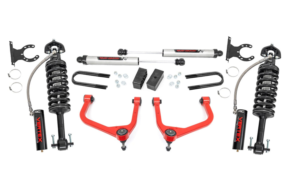 3.5 Inch Lift Kit | Mono Leaf Rear | Vertex/V2 | GMC Sierra 1500 (19-24)