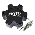 MTO CAP SATIN BLACK 6X135/5.5 | Moto Metal