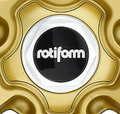Rotiform LSR CAP PLATE-SATIN GOLD