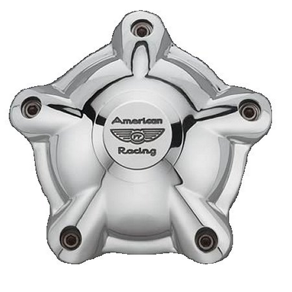 AR CAP CHROME HOLLOW POINT DIE CAST | American Racing Vintage