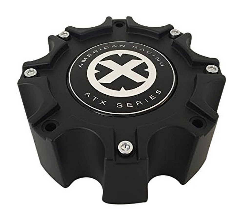ATX CAP MATTE BLACK 8 LUG | ATX Series